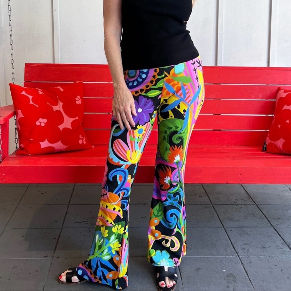 Lesley Evers ERIKA Shakalaka Orange Bells pants - Picture 10 of 10